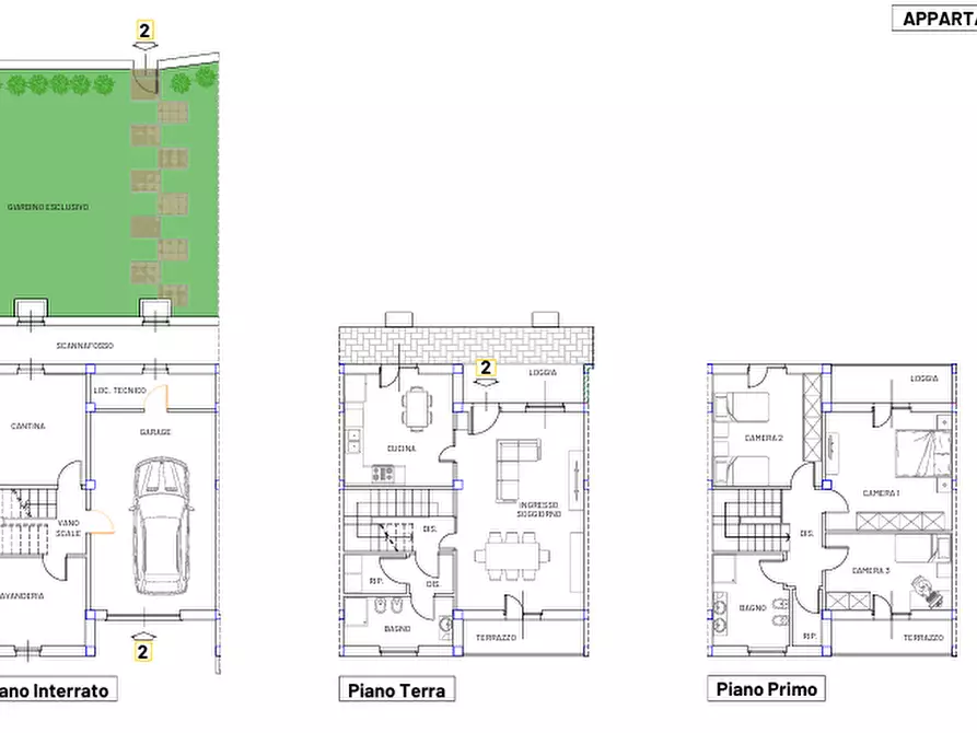 Immagine 6 di Appartamento in vendita  a Fauglia