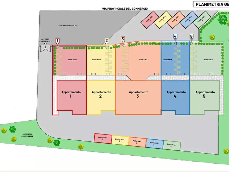 Immagine 2 di Appartamento in vendita  a Fauglia