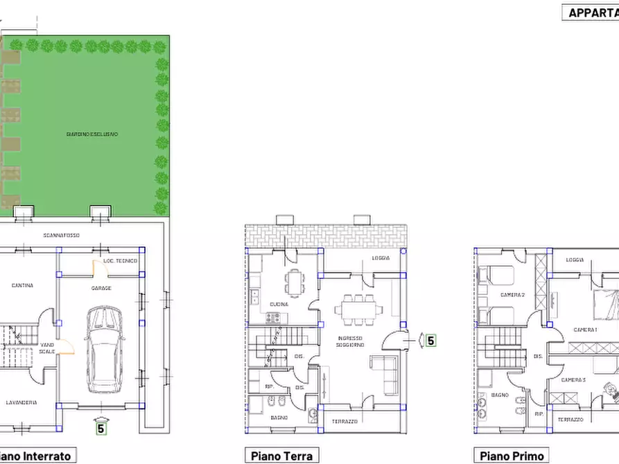 Immagine 10 di Appartamento in vendita  a Fauglia