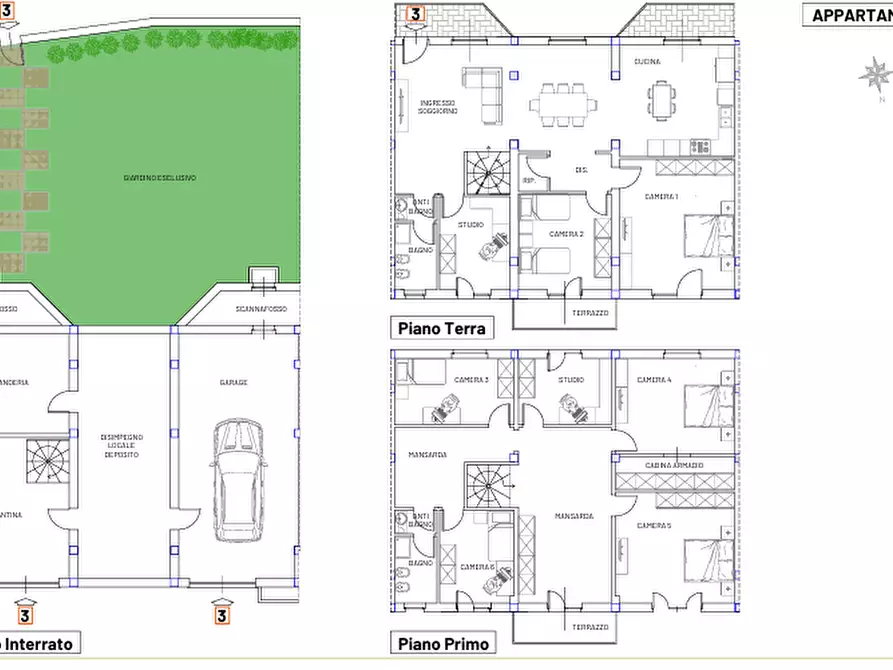 Immagine 2 di Appartamento in vendita  a Fauglia