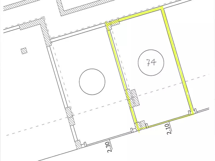 Immagine 3 di Garage in vendita  a San Miniato