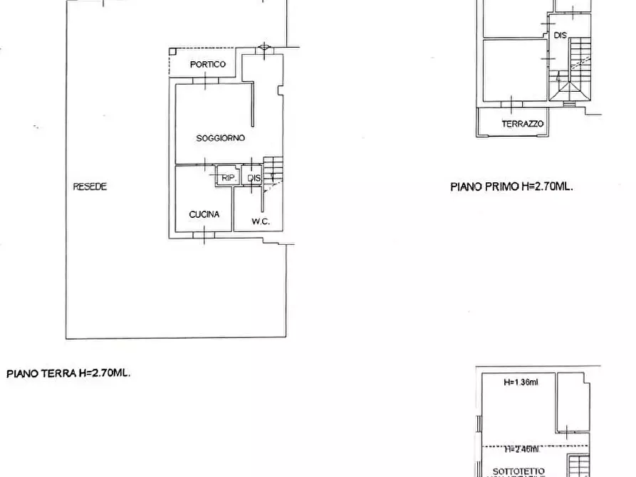 Immagine 39 di Villetta a schiera in vendita  a Calcinaia