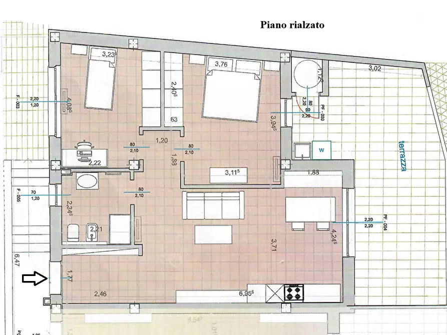 Immagine 12 di Appartamento in vendita  a Capraia E Limite