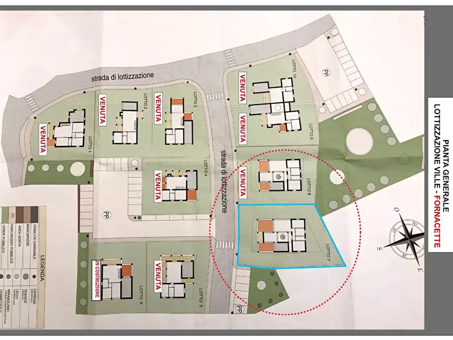 Immagine 4 di Terreno residenziale in vendita  a Calcinaia