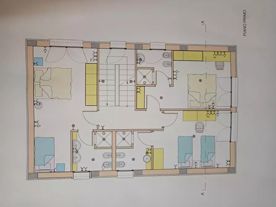 Immagine 3 di Villa in vendita  a Capannori