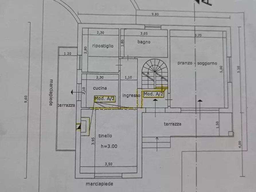 Immagine 18 di Villa in vendita  a Lucca