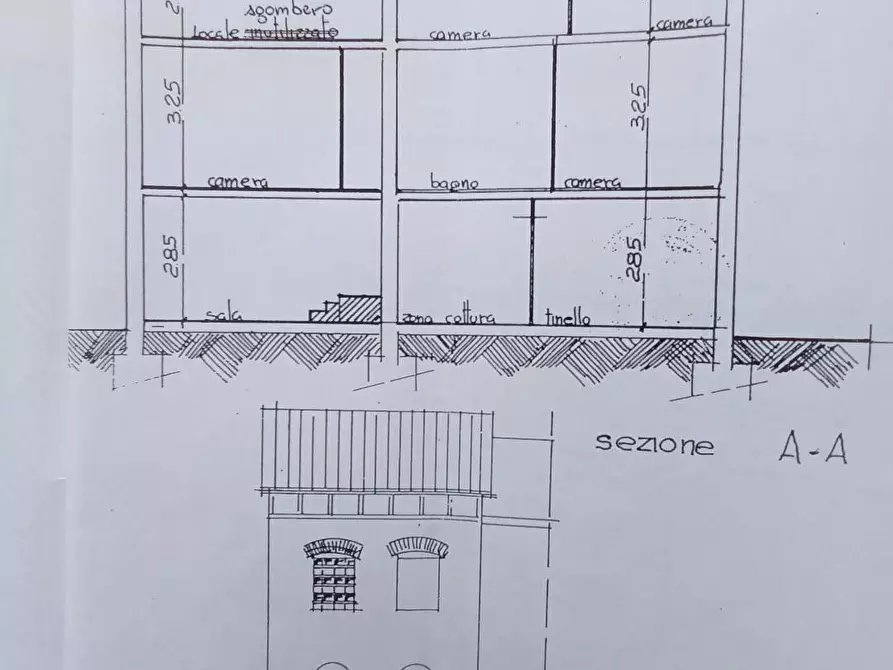 Immagine 3 di Terratetto in vendita  a Lucca
