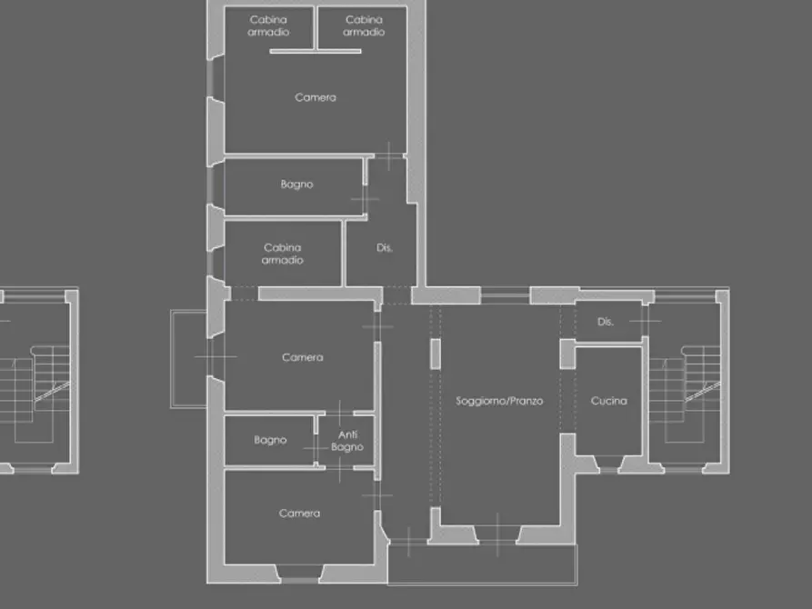 Immagine 7 di Appartamento in vendita  a Lucca