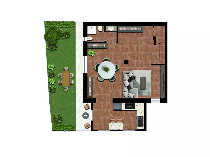 Immagine 39 di Appartamento in vendita  a Pisa