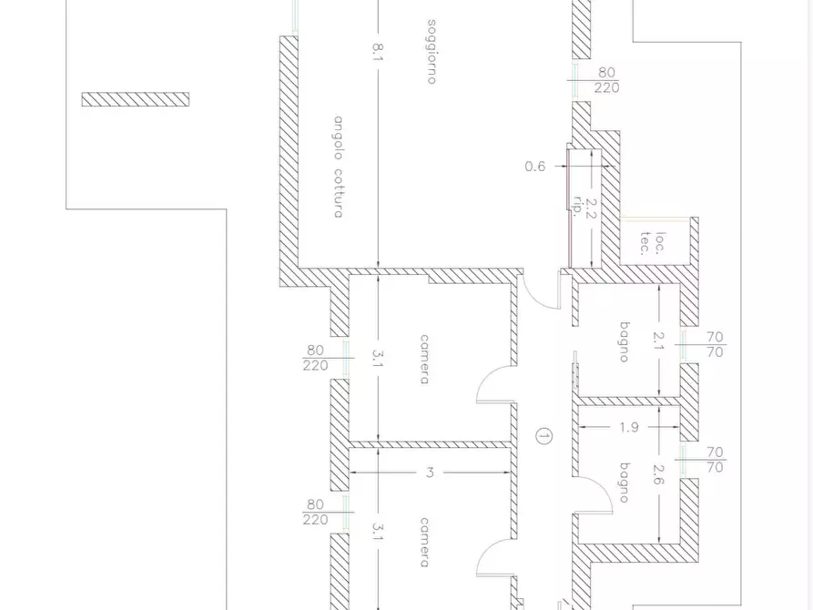 Immagine 3 di Casa indipendente in vendita  a Castelnuovo Magra