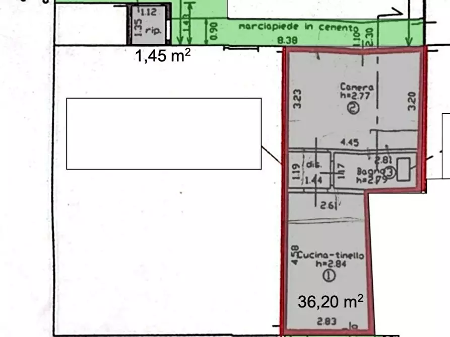 Immagine 25 di Villetta a schiera in vendita  a Forte Dei Marmi