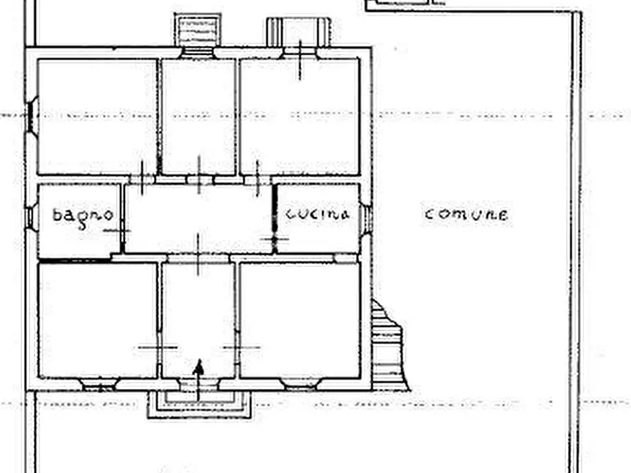 Immagine 2 di Porzione di casa in vendita  a Pisa