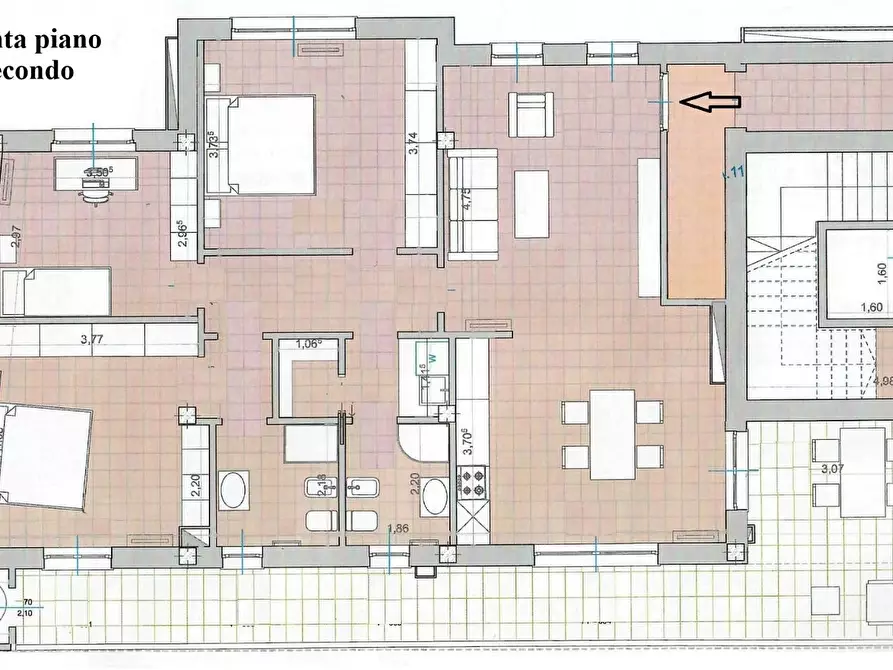 Immagine 9 di Appartamento in vendita  a Capraia E Limite