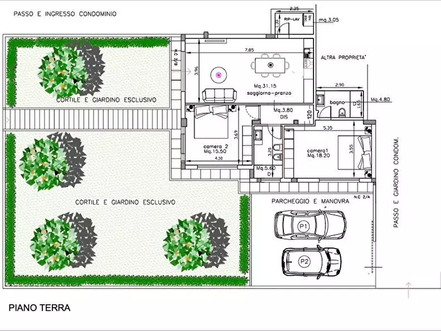 Immagine 1 di Appartamento in vendita  a Pisa