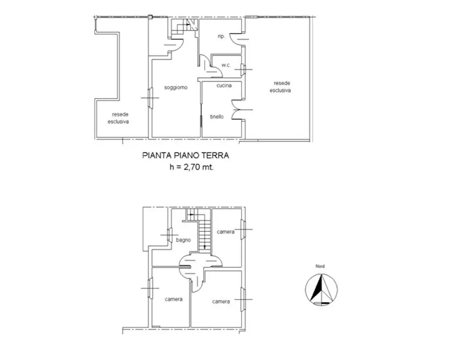 Immagine 23 di Villetta a schiera in vendita  a Capannori