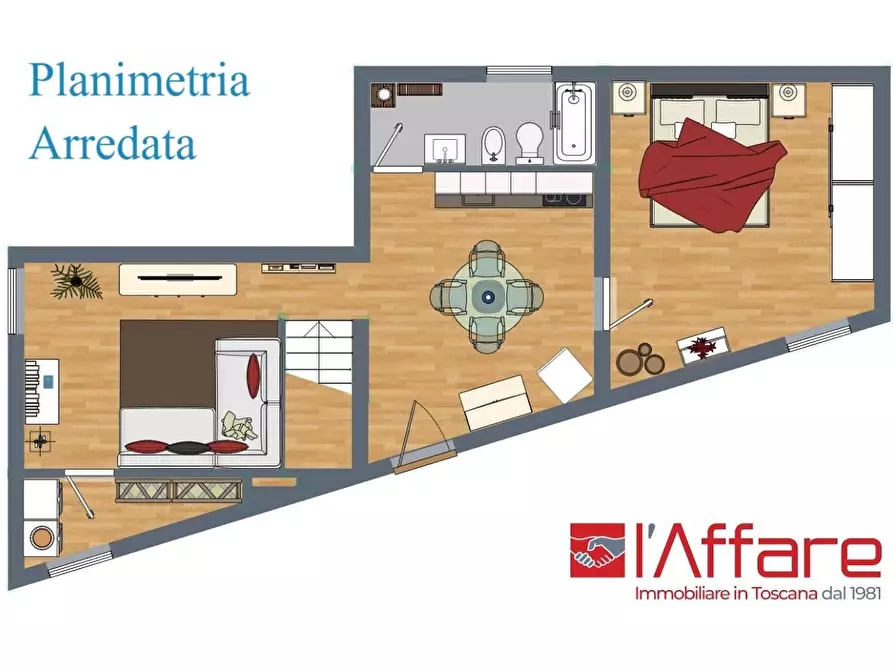 Immagine 13 di Appartamento in vendita  a Capannoli