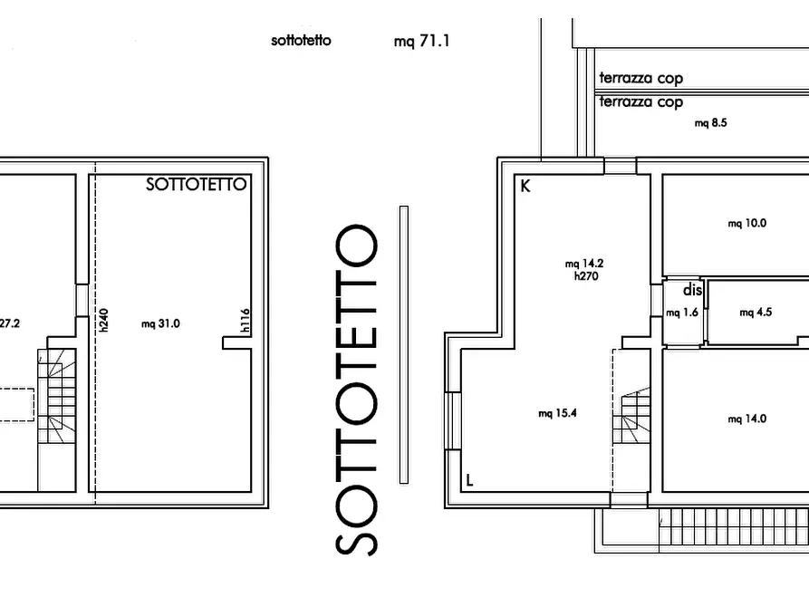 Immagine 6 di Terreno residenziale in vendita  a Pontedera