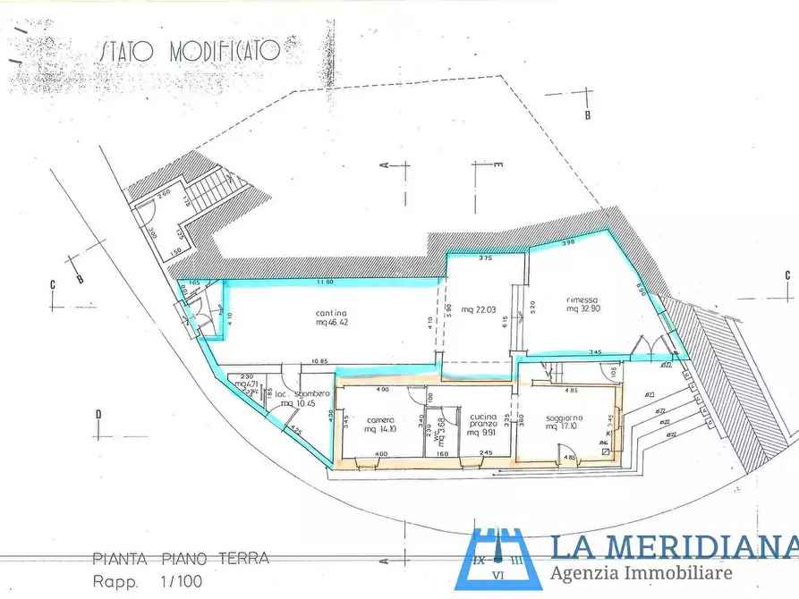 Immagine 49 di Casa colonica in vendita  a Lamporecchio