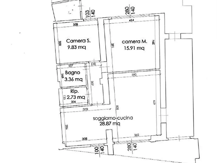 Immagine 1 di Appartamento in vendita  a Pisa