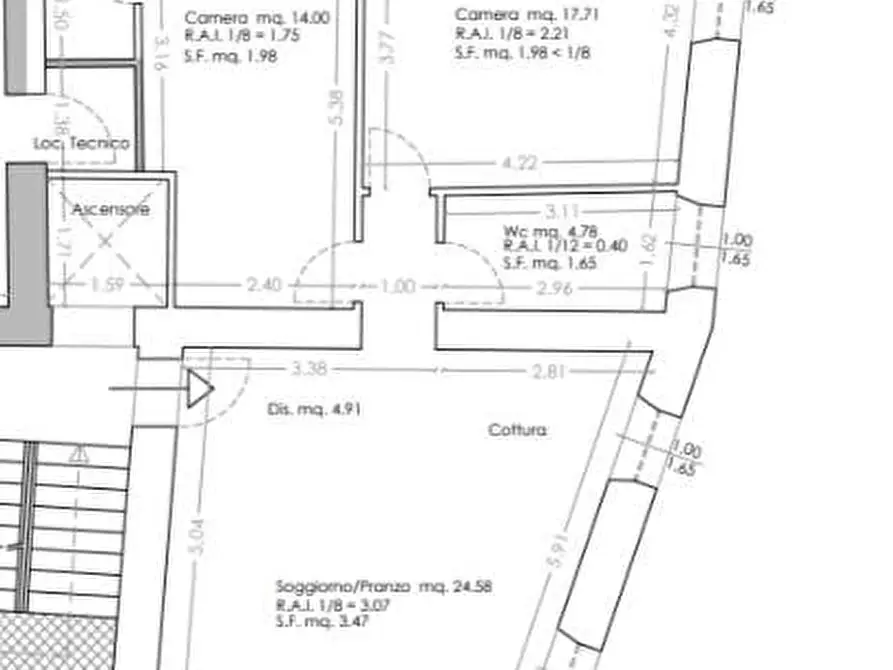 Immagine 13 di Appartamento in vendita  a Massa