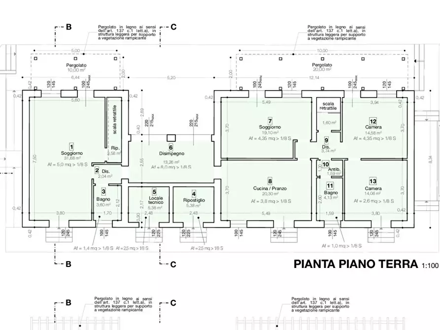 Immagine 22 di Villa in vendita  a Lucca