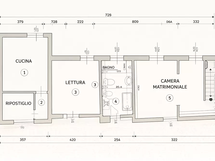 Immagine 20 di Casa bifamiliare in vendita  a Buti