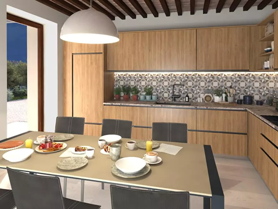 Immagine 3 di Casa bifamiliare in vendita  a Siena