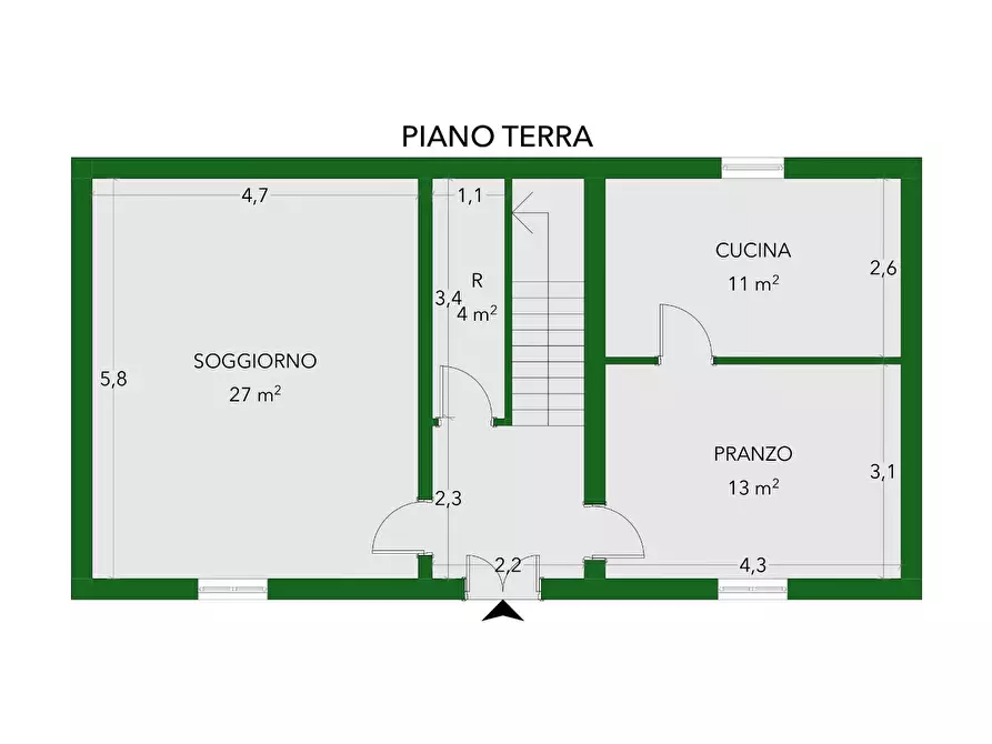 Immagine 1 di Appartamento in vendita  a Cascina
