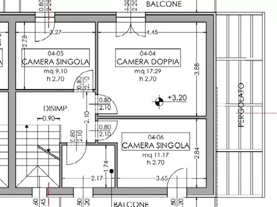 Immagine 7 di Casa bifamiliare in vendita  a Pisa