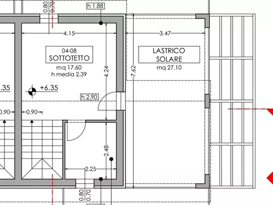 Immagine 8 di Casa bifamiliare in vendita  a Pisa