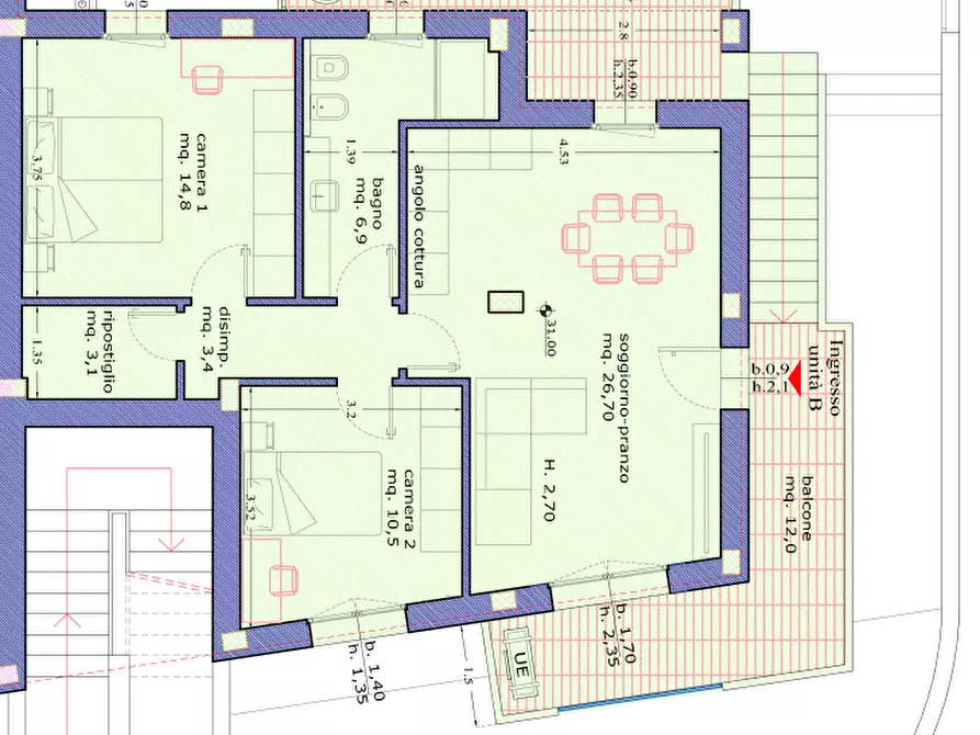 Immagine 4 di Appartamento in vendita  a Capraia E Limite