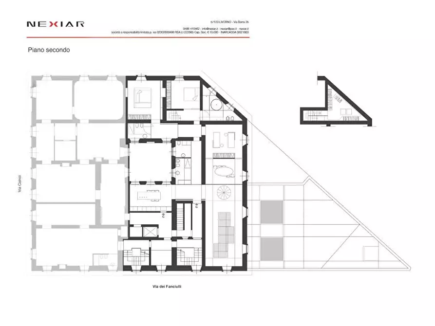 Immagine 5 di Appartamento in vendita  a Livorno