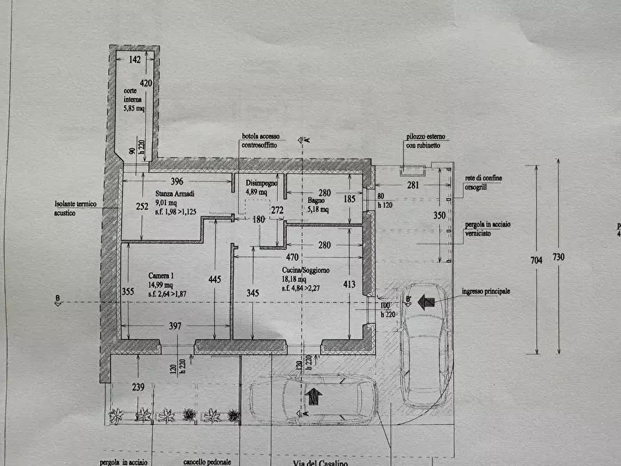 Immagine 1 di Appartamento in vendita  a Capannori