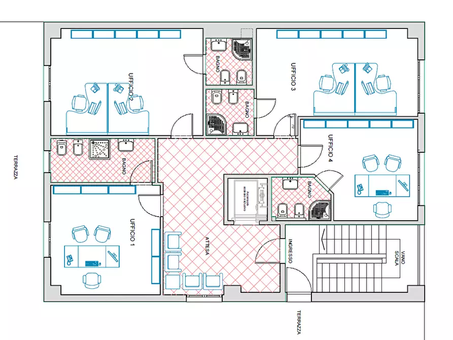 Immagine 7 di Ufficio in vendita  a Pisa