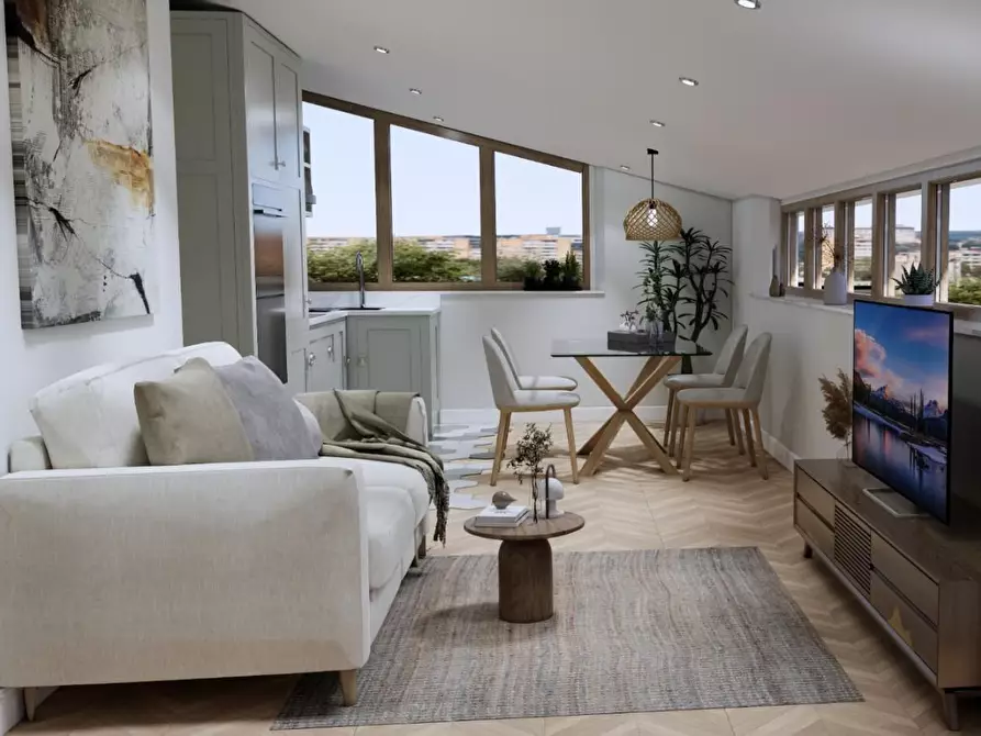 Immagine 3 di Mansarda in vendita  a Siena