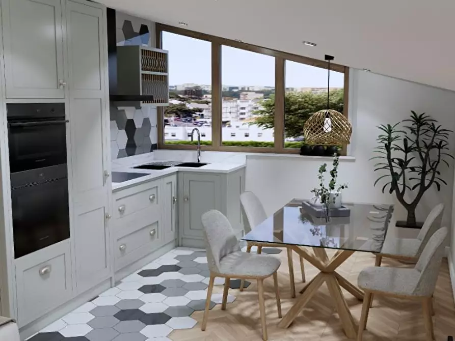 Immagine 2 di Mansarda in vendita  a Siena