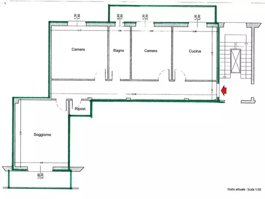 Immagine 14 di Appartamento in vendita  a Poggibonsi