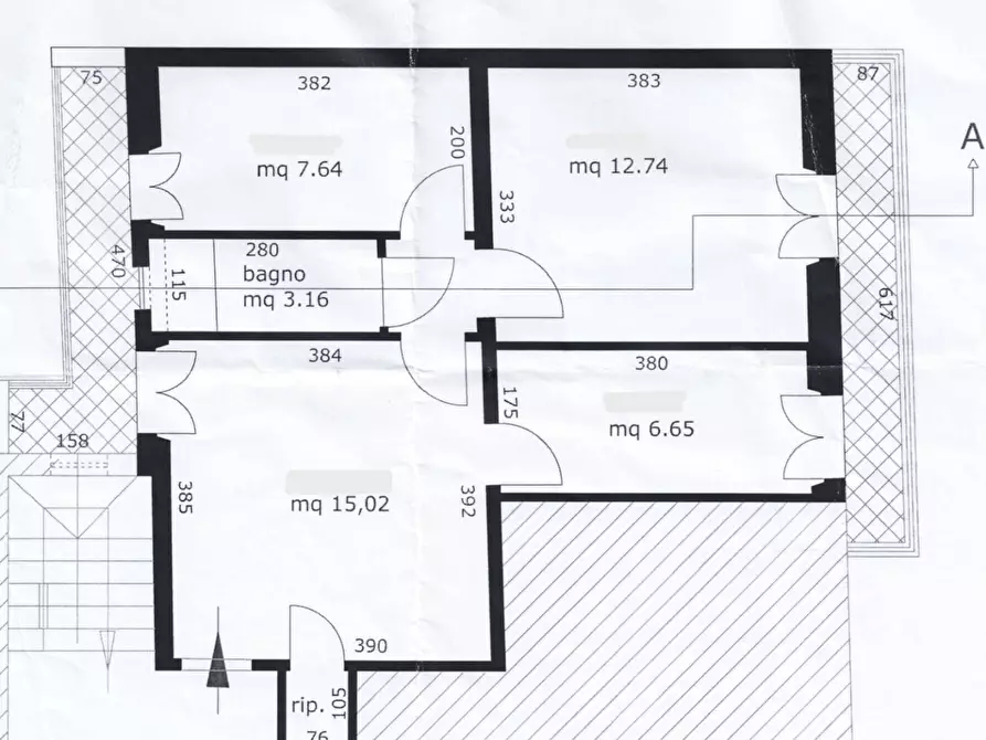 Immagine 7 di Appartamento in vendita  a Viareggio