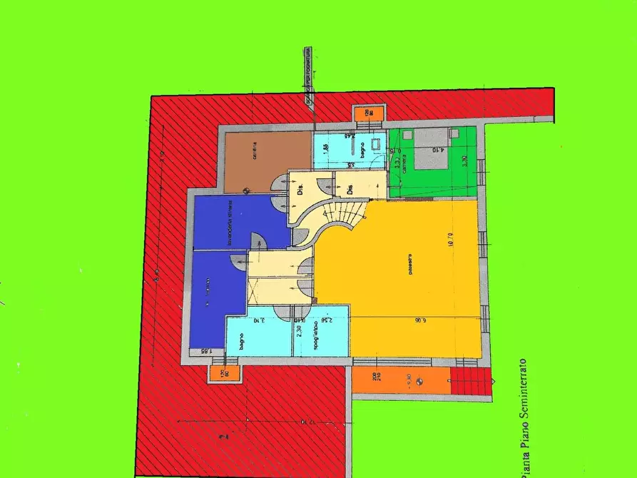 Immagine 1 di Villa in vendita  a Ortonovo