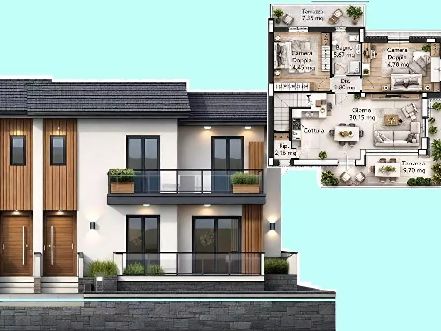 Immagine 1 di Appartamento in vendita  a San Miniato