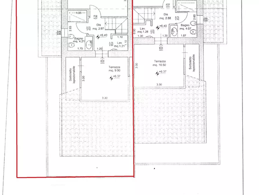 Immagine 4 di Casa bifamiliare in vendita  a Castelfiorentino