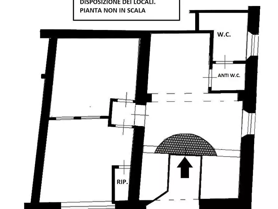 Immagine 2 di Locale commerciale in affitto  a Cascina