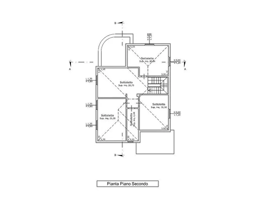 Immagine 5 di Villa in vendita  a Pietrasanta