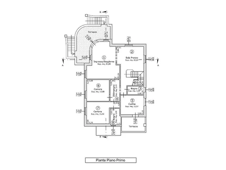 Immagine 4 di Villa in vendita  a Pietrasanta