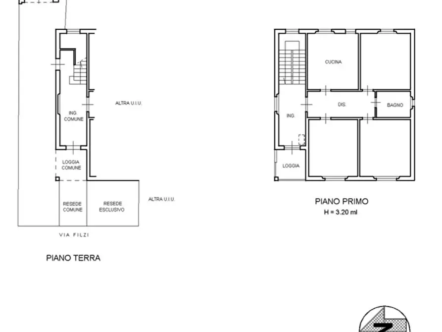 Immagine 20 di Casa bifamiliare in vendita  a Pontedera