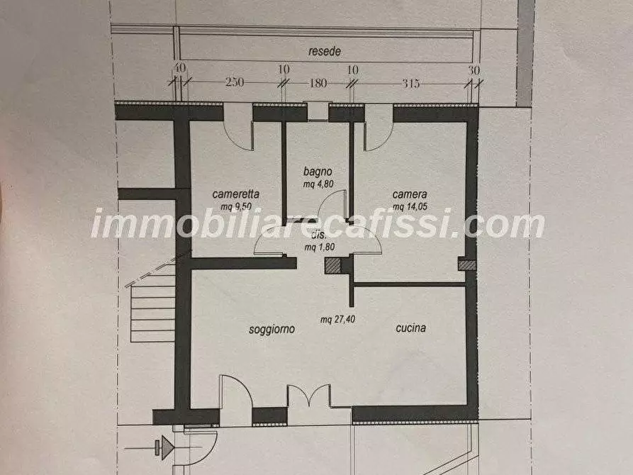 Immagine 1 di Appartamento in vendita  a Quarrata