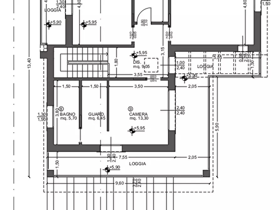 Immagine 3 di Villa in vendita  a San Miniato