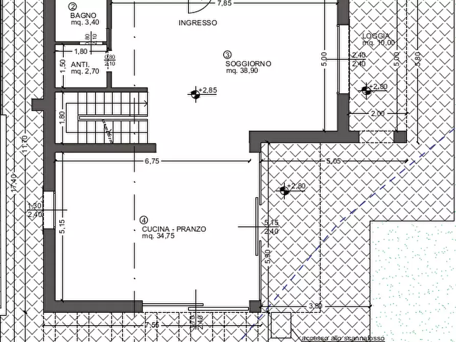 Immagine 2 di Villa in vendita  a San Miniato