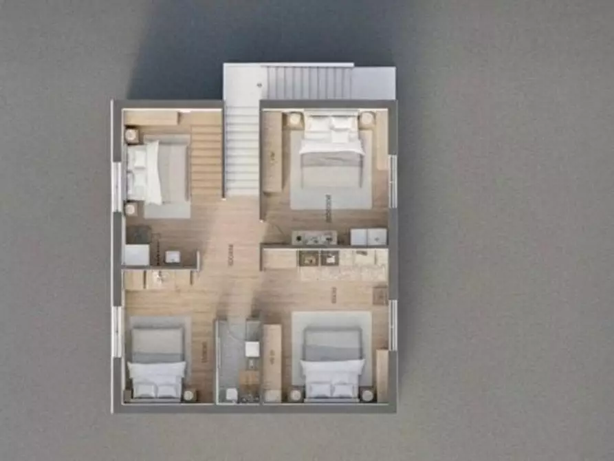 Immagine 3 di Terratetto in vendita  a Cascina