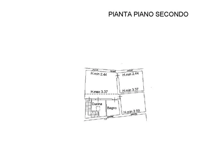 Immagine 20 di Appartamento in vendita  a Vicopisano